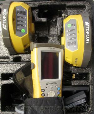 Topcon Hiper II RTK GPS GNSS Glonass FC-250